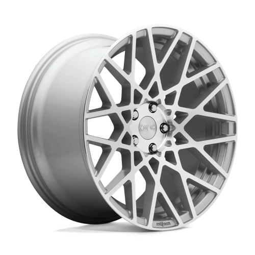 R110 18X8.5 5X112 GL-SLVR-MACH 35MM - Rotiform