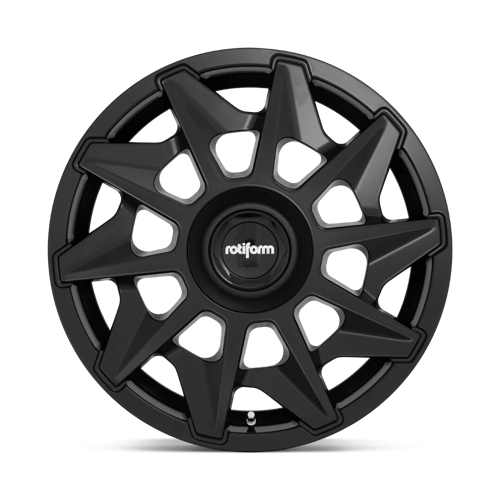 R129 19X8.5 BLANK MT-BLK 45MM (0-0) - Rotiform