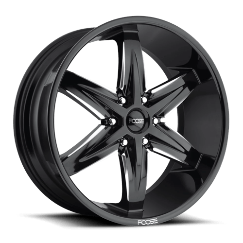 F162 22X9.5 6X5.5 GL-BLK-MIL 30MM - Foose