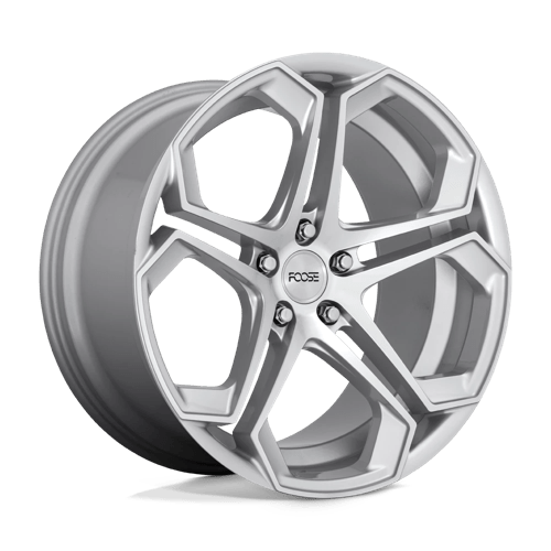 F170 20X10.5 5X120 GL-SLVR-MACH 40MM - Foose