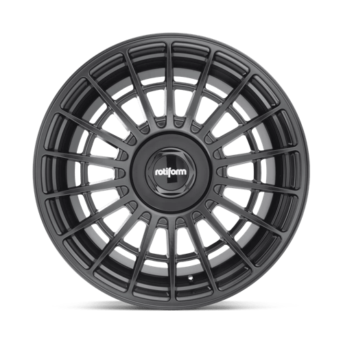 R142 18X8.5 BLANK MT-BLK 40MM (0-0) - Rotiform