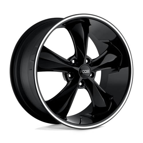 F104 17X7 5X4.75 GL-BLK-MIL 01MM - Foose