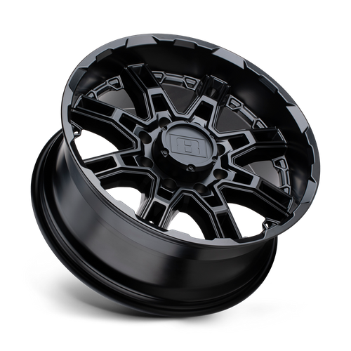 LELST 16X8.5 6X5.5 M-BLK 10MM - Level 8