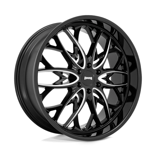 S263 22X9.5 6X5.5 G-BLK MILL 25MM - DUB