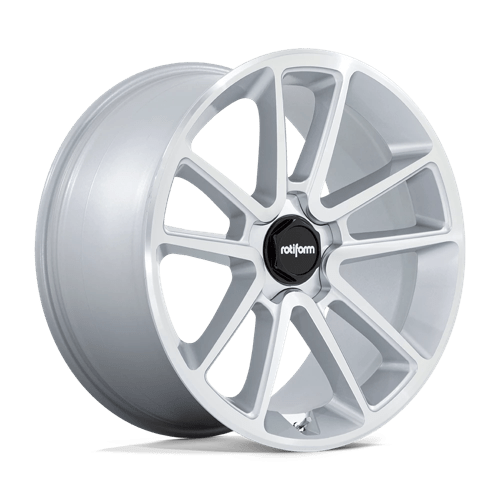 R192 21X10.5 5X112 GL-SLV-MACH-FC 38MM - Rotiform