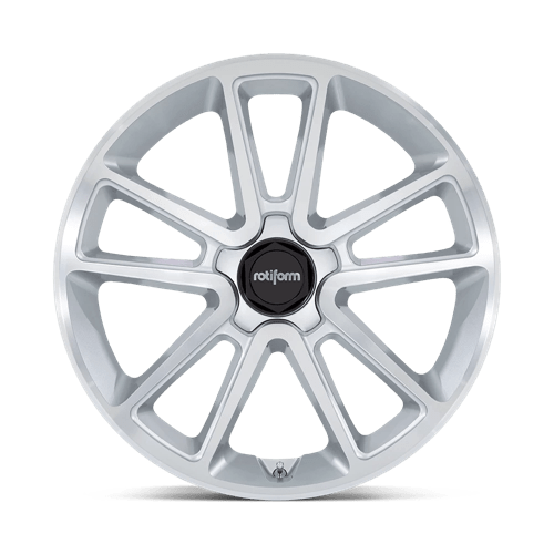 R192 21X10.5 5X112 GL-SLV-MACH-FC 38MM - Rotiform