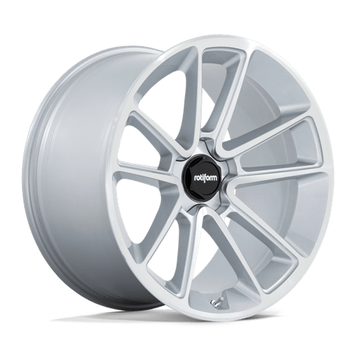 R192 22X12 5X130 GL-SLV-MACH-FC 55MM - Rotiform