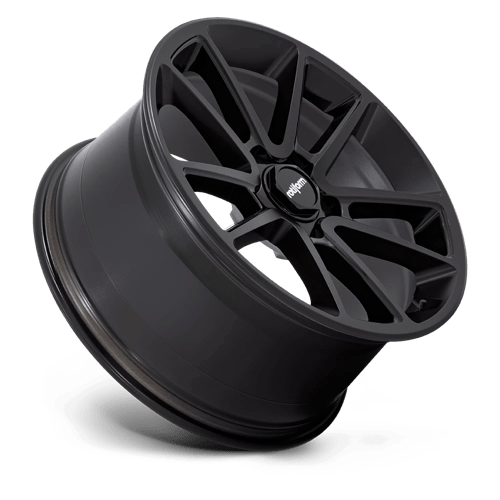 R194 21X10.5 5X112 MT-BLK-BLK-CAP 38MM - Rotiform