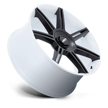 Charger l&#39;image dans la galerie, R908 22X10 5X130 WHT M-BLK-SPK 56MM - Rotiform