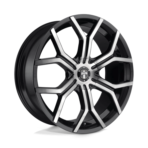 S209 22X9.5 BLANK GL-MACH-DDT 38MM (0-0) - DUB