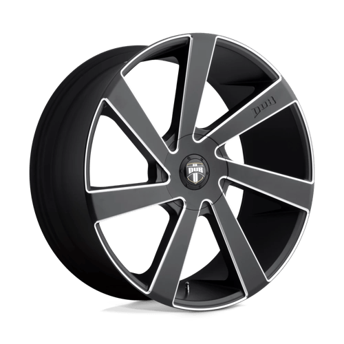 S133 22X9.5 BLANK MT-BLK-MIL 10MM (0-0) - DUB