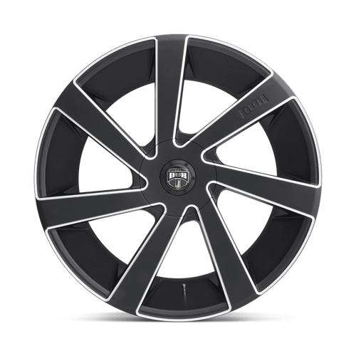 S133 22X9.5 BLANK MT-BLK-MIL 10MM (0-0) - DUB