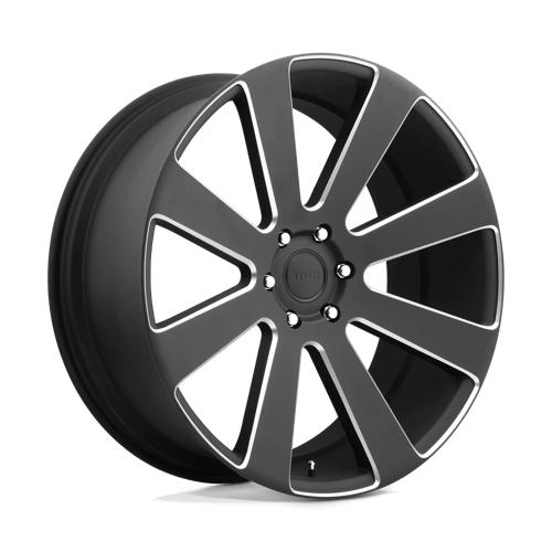 S187 22X9.5 6X5.5 MT-BLK-MIL 20MM - DUB