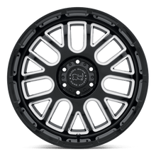 Charger l&#39;image dans la galerie, BRPIS 17X9.5 6X5.5 G-BLK-MILL -18MM - Black Rhino