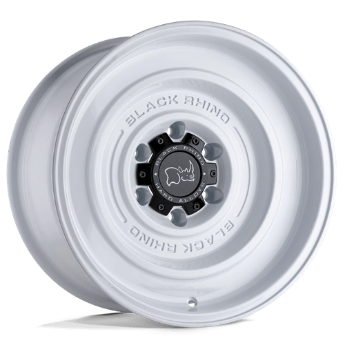 BRSLD 17X9.5 6X5.5 G-WHT -12MM - Black Rhino