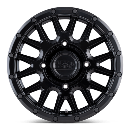 BULPZ 15X7 4X110 M-BLK 51MM - Black Rhino Powersports