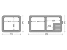 Charger l&#39;image dans la galerie, Réfrigérateur/congélateur Dometic CFX3 95DZ