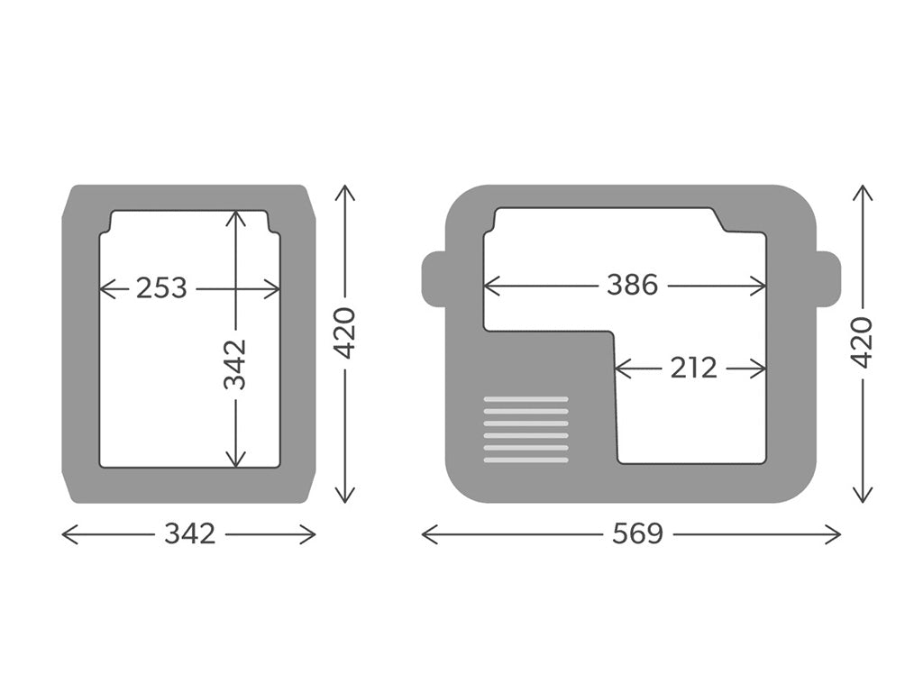 Réfrigérateur/congélateur Dometic CFX3 25