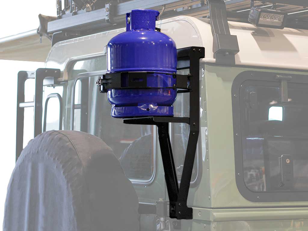 Support de bouteille de gaz simple pour un Land Rover Defender 90/110 - par Front Runner