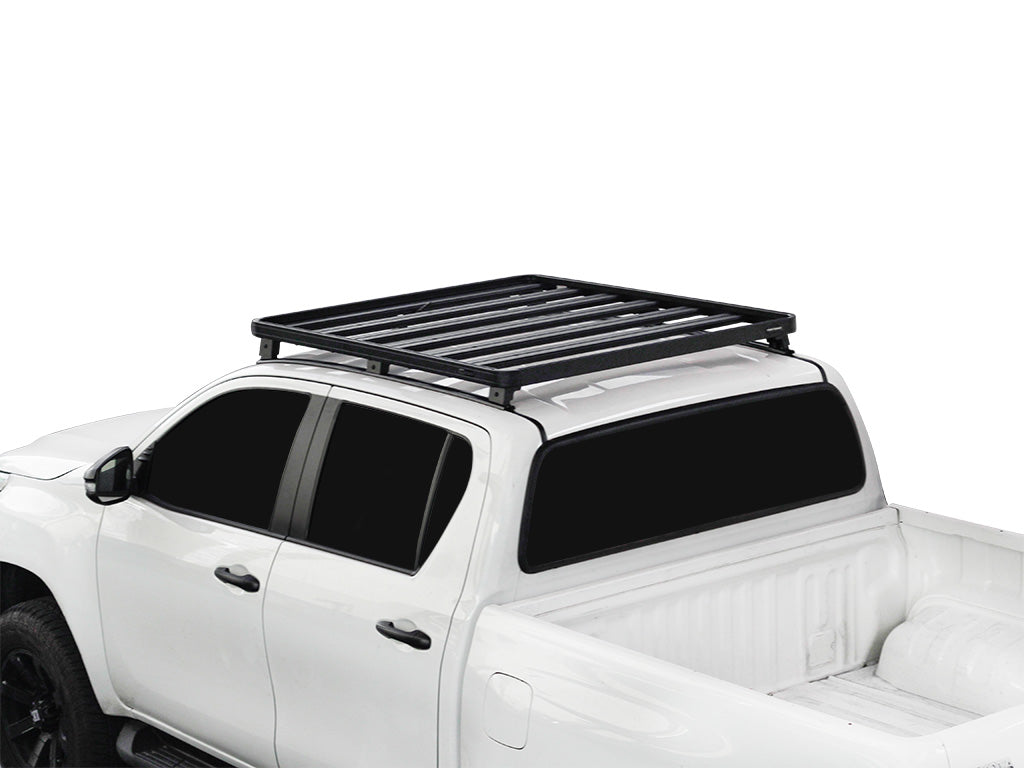 Kit de galerie Slimline II pour une Toyota Hilux Revo DC (2016 - jusqu'à présent) / Rails et Pieds