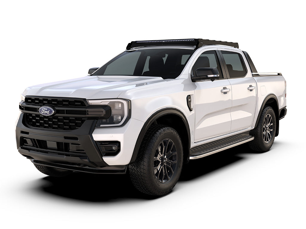 Kit de galerie Slimsport pour le Ford Ranger T6.2 Wildtrak/Raptor Double Cab (2022 - jusqu'à présent) / Prêt pour barre lumineuse