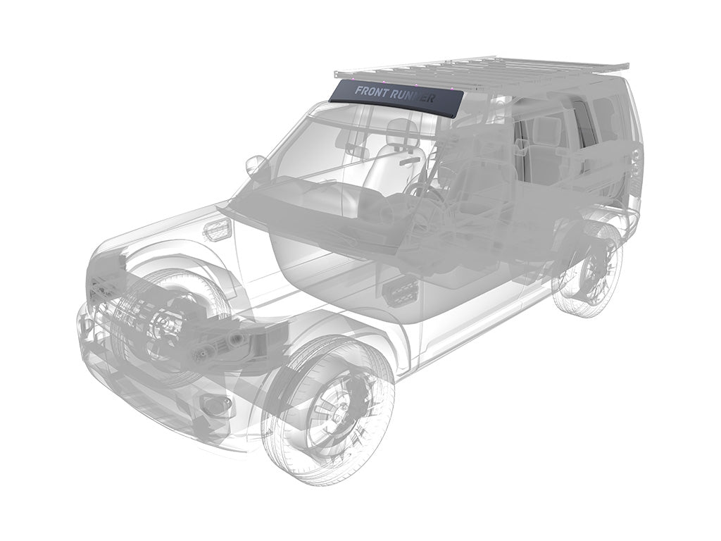 Déflecteur de vent pour un Land Rover Discovery LR3/LR4 - par Front Runner