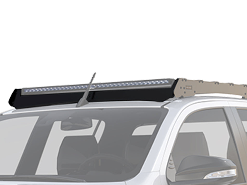 Déflecteur de vent de barre lumineuse 40in pour galerie Slimsport du Toyota Hilux H48 DC (2022 - jusqu'à présent)